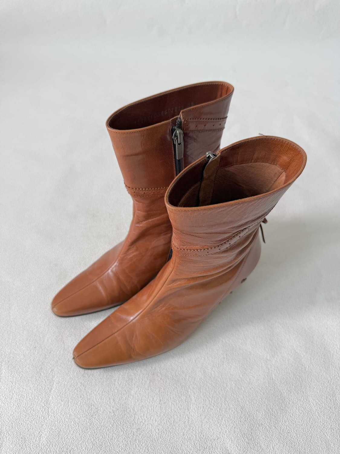 쌈지(SSAMZIE) 레더 부츠 상품이미지3