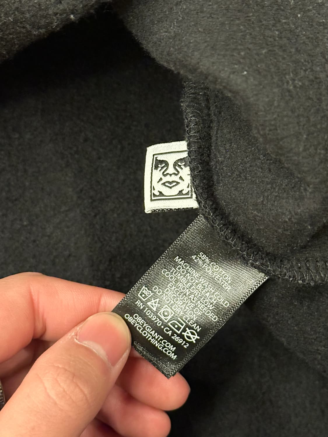 오베이 월드와이드 스튜디오 후드티 XXL 상품이미지5