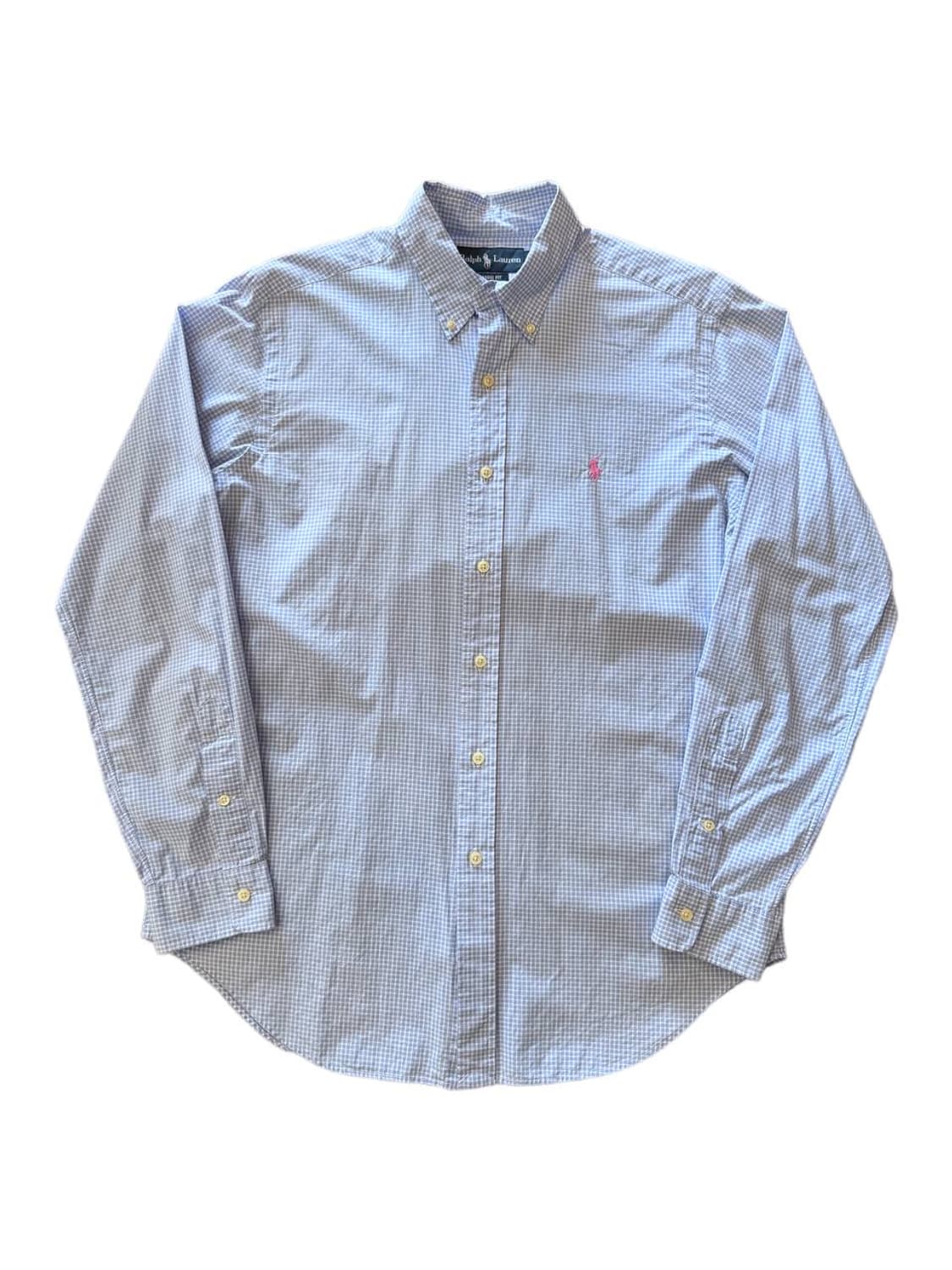 PRL button down gingham check shirts 상품이미지1