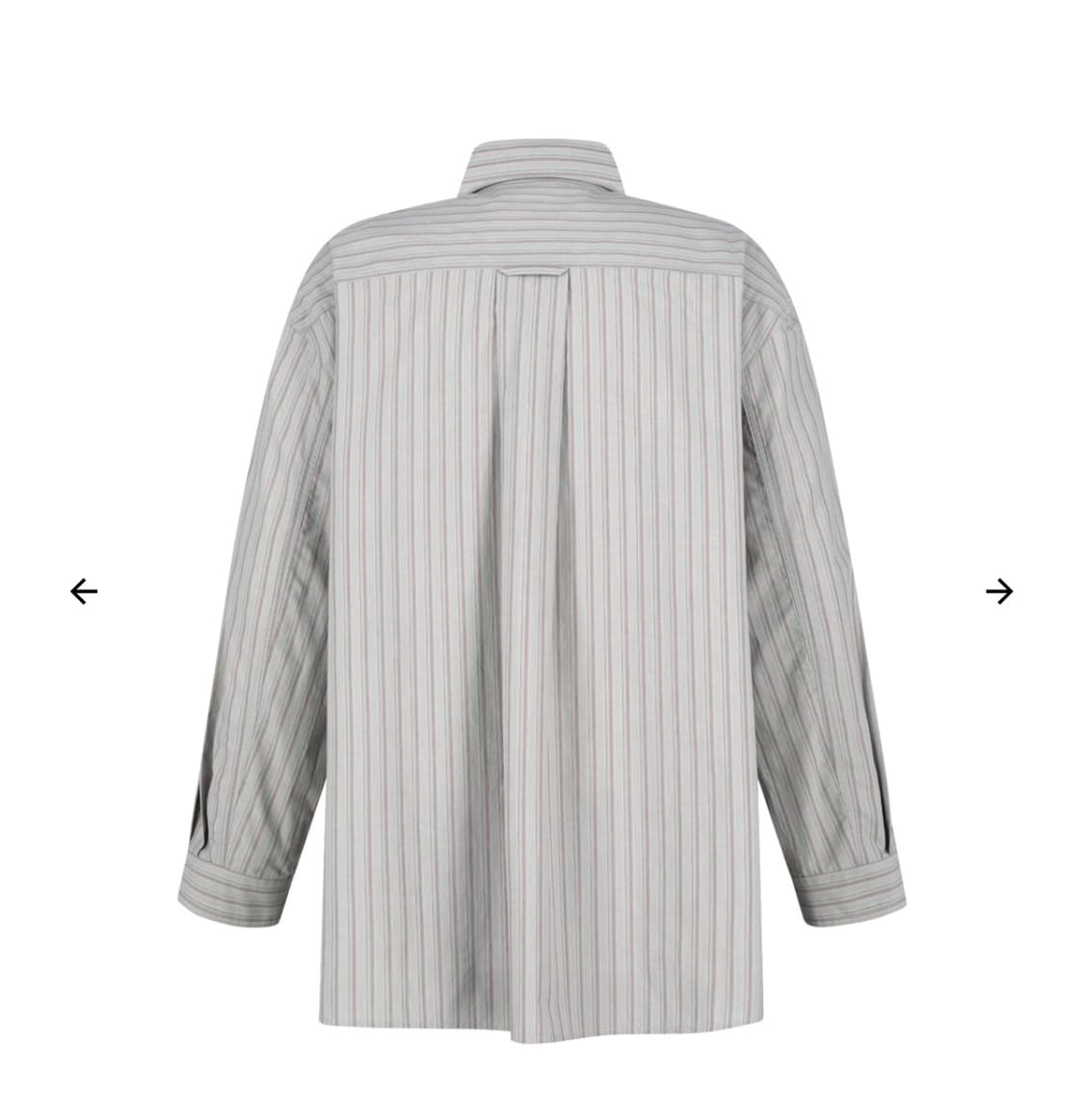 아모멘토 스프라이트 셔링 오버사이즈 셔츠 상품이미지2