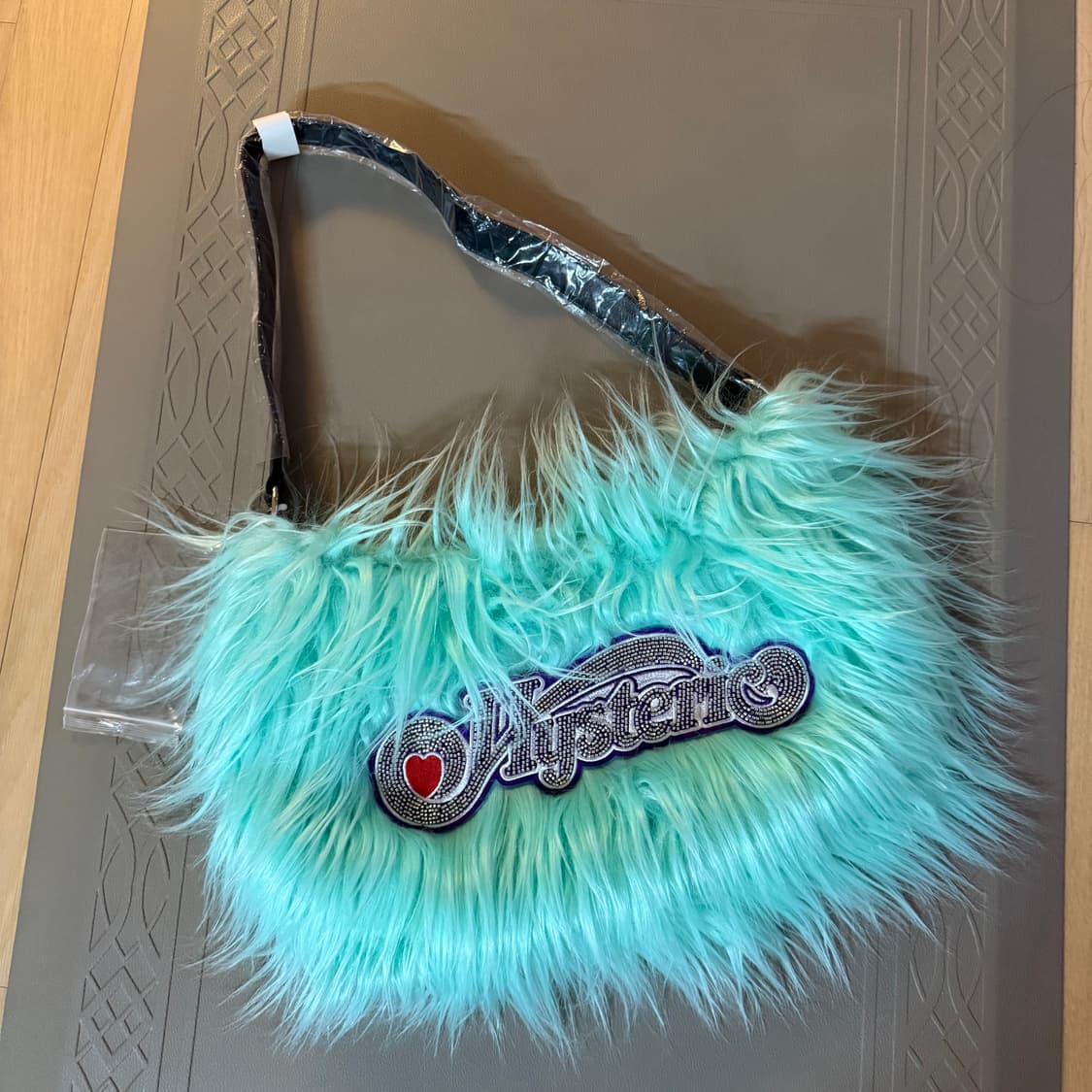 히스테릭 글래머 퍼 백 블루 상품이미지7