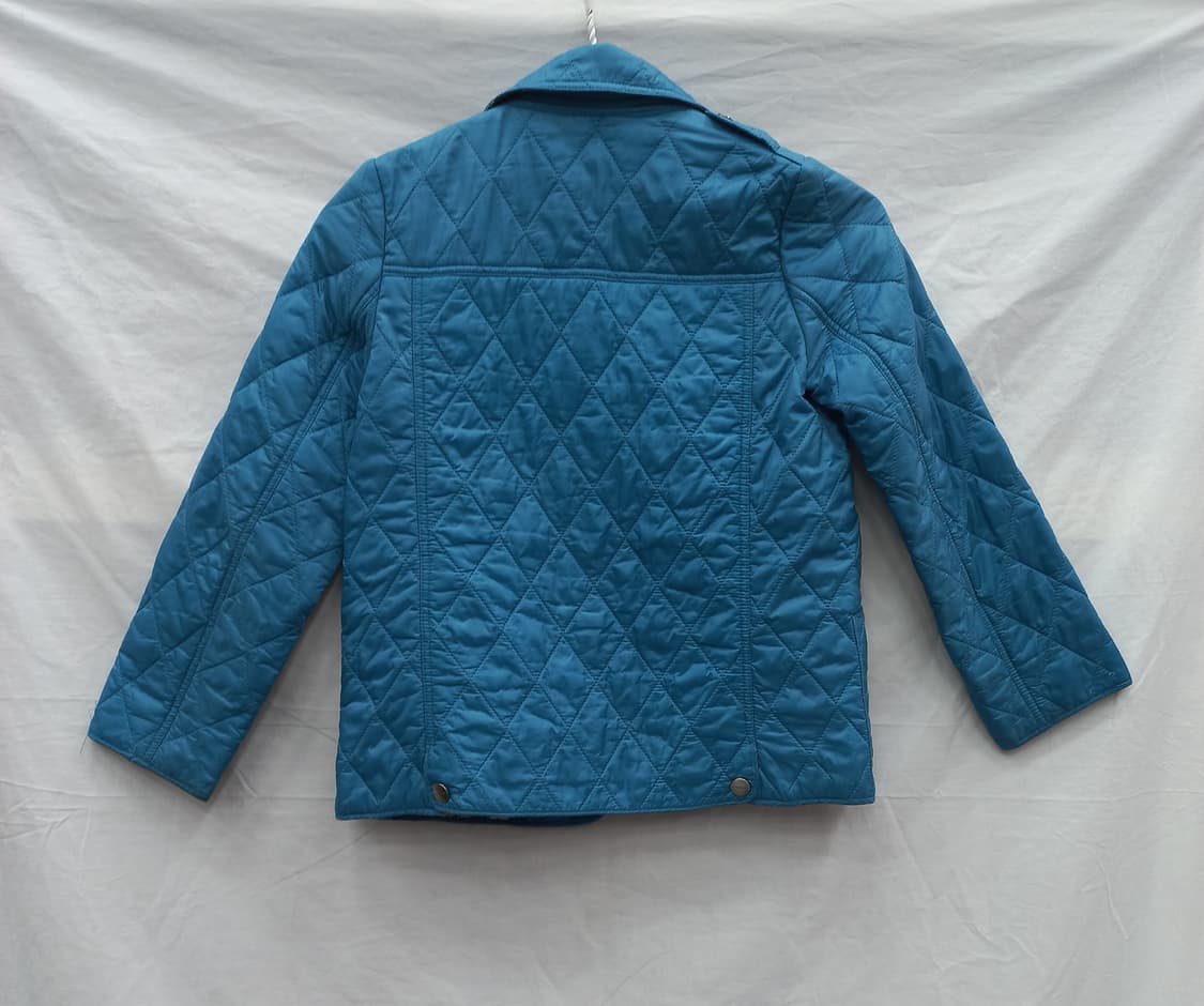 버버리 블루 컬러 다이아몬드 퀼팅 자켓 (여 85) 상품이미지1