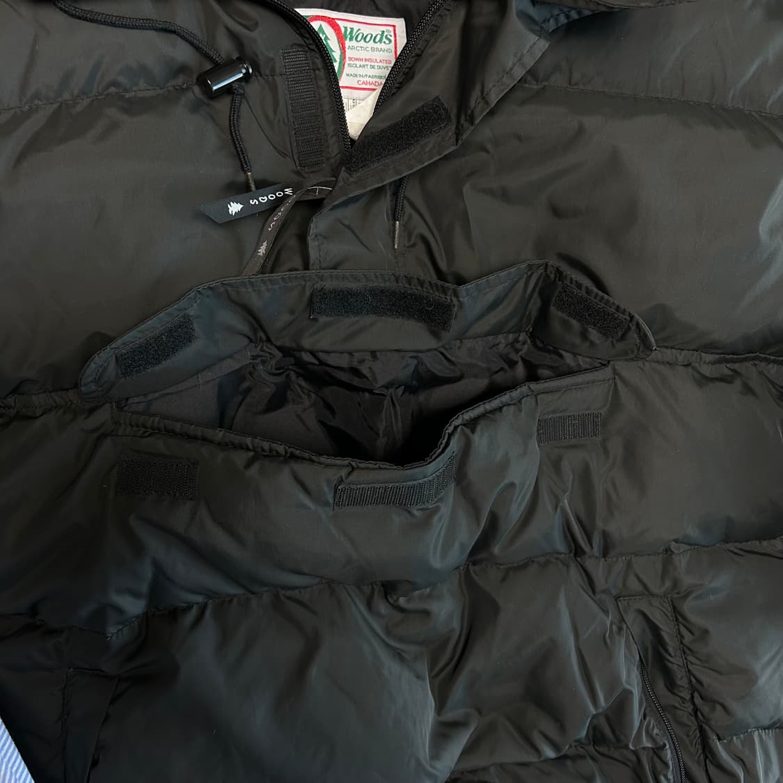 WOODS Arctic Brand 빈티지 파카 (3XL 오버핏) 상품이미지3