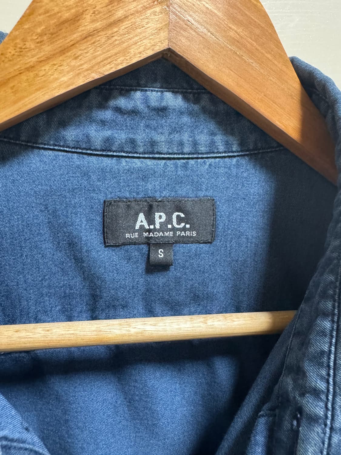 A.P.C. 아페쎄 데님셔츠 상품이미지4