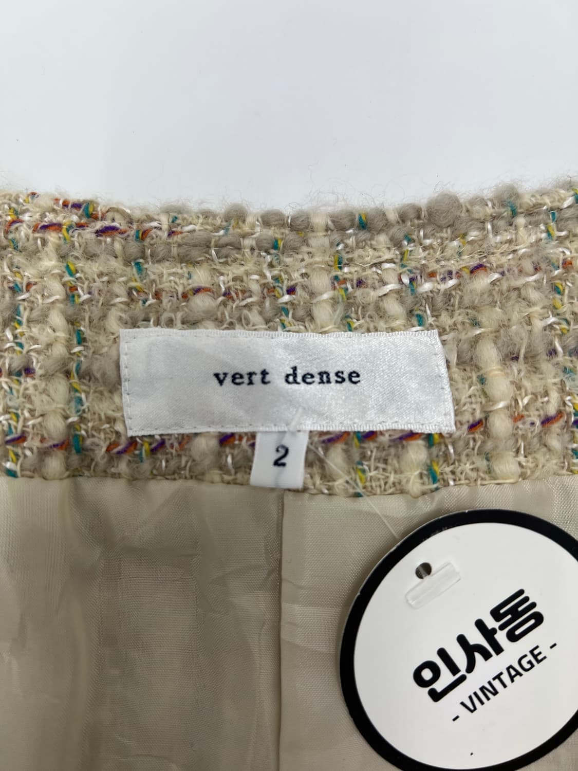 빈티지 트위드 자켓 상품이미지3