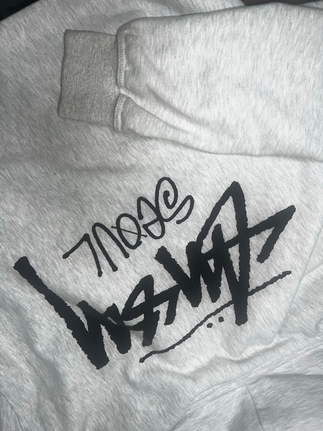 스투시 스탁 서울 후드집업 에쉬 헤더 2023 상품이미지3