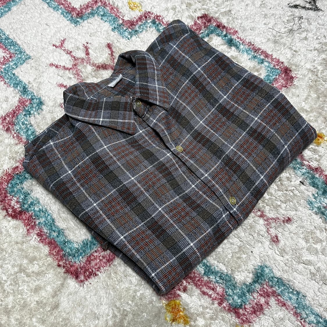 60s FRANCE Fullover Shirt 풀오버 워크셔츠  상품이미지1