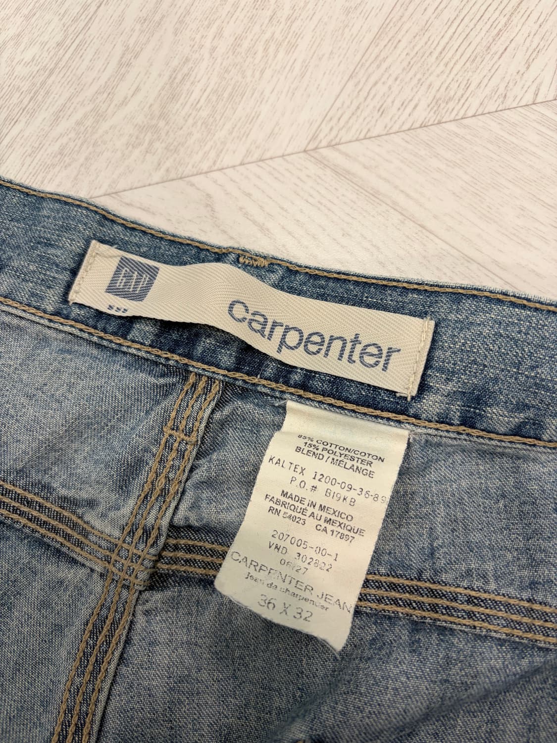 90s old gap 올드 갭 카펜터 데님 팬츠 빅사이즈  상품이미지3