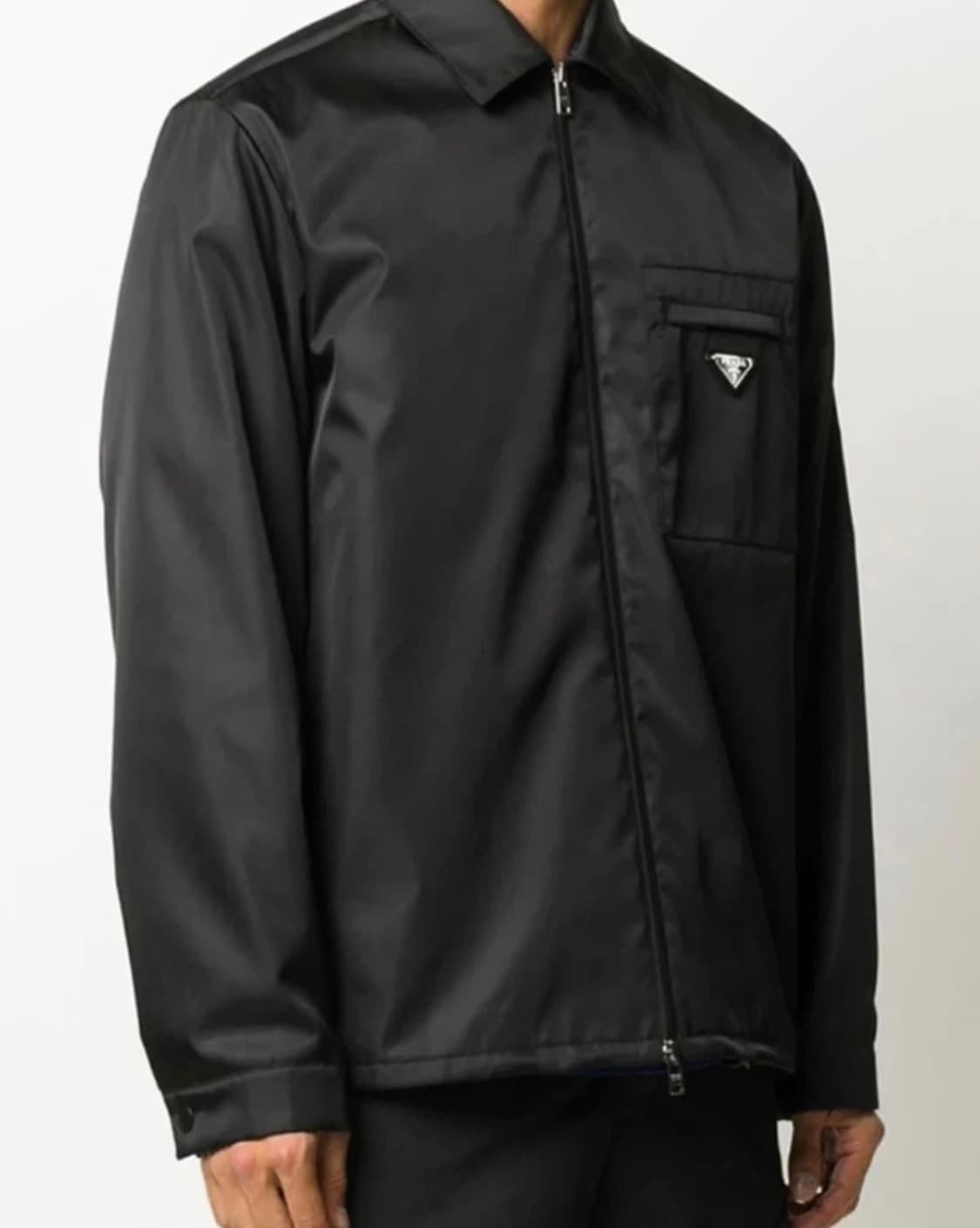 [M] 프라다 리나일론 오버 셔츠 자켓 상품이미지1