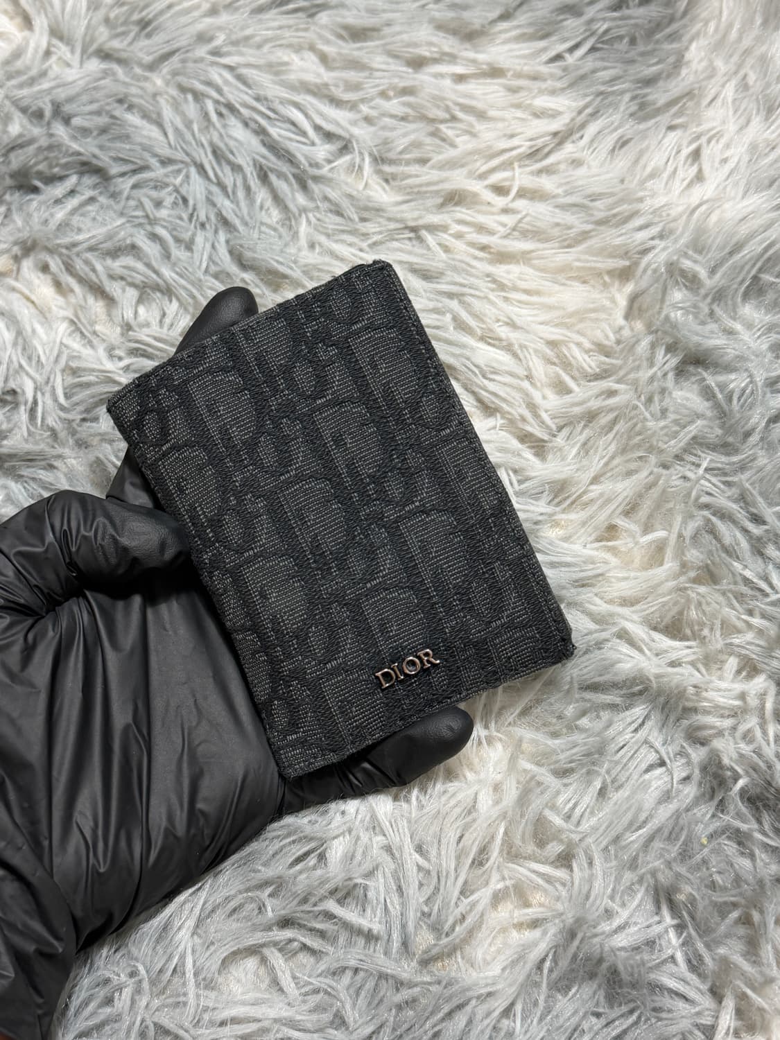 디올 오거나이저 카드지갑 블랙 상품이미지1