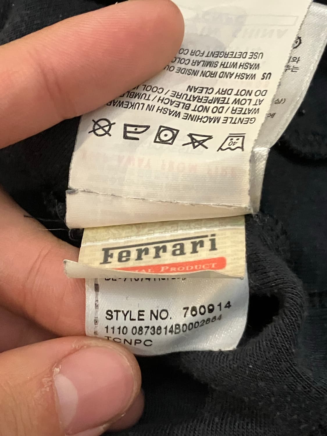 F1 푸마 X 페라리 삼선 져지 블랙 상품이미지6