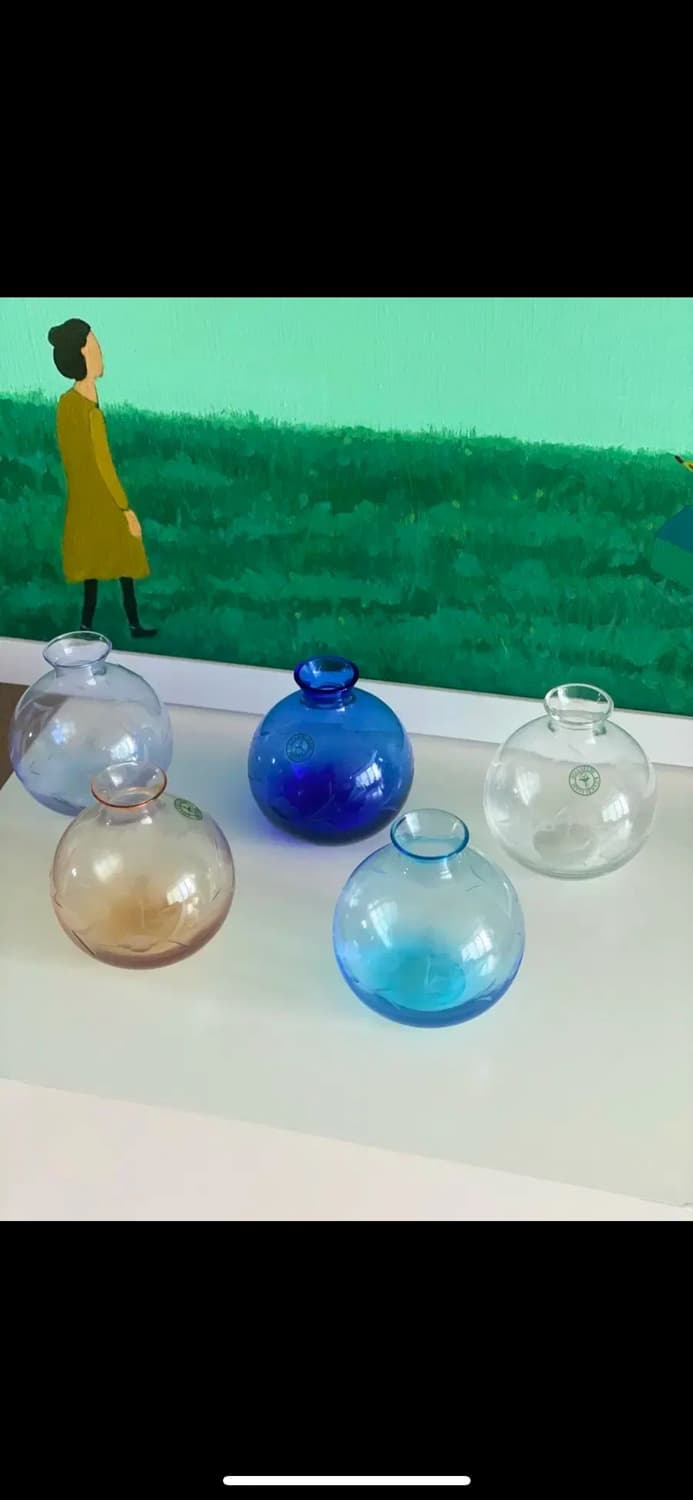 기타이치 유리화병 세트 꽃병 유리공예 오브제 소품 개 상품이미지1