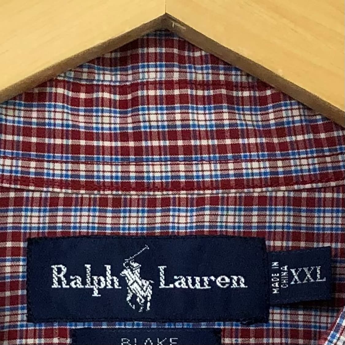 Xxl 폴로 체크 빅셔츠 상품이미지3