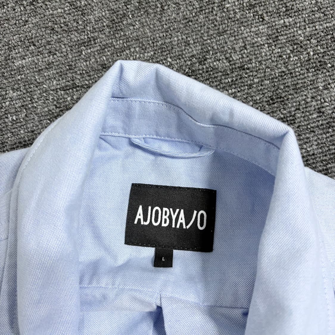 아조바이아조 레이어드 베스트 옥스포드 셔츠 상품이미지4