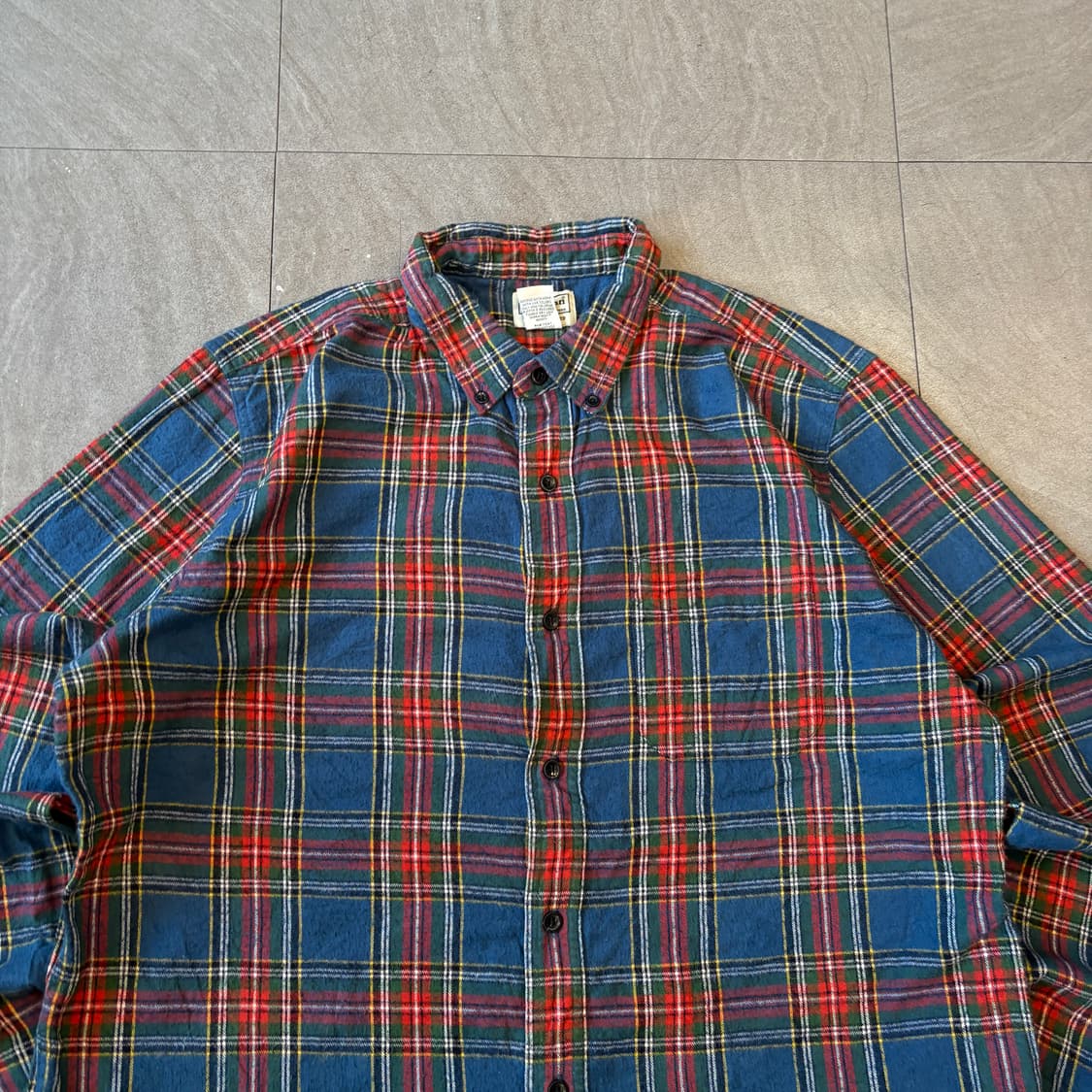 L.L.bean 엘엘빈 정품 체크 플란넬 셔츠 상품이미지3