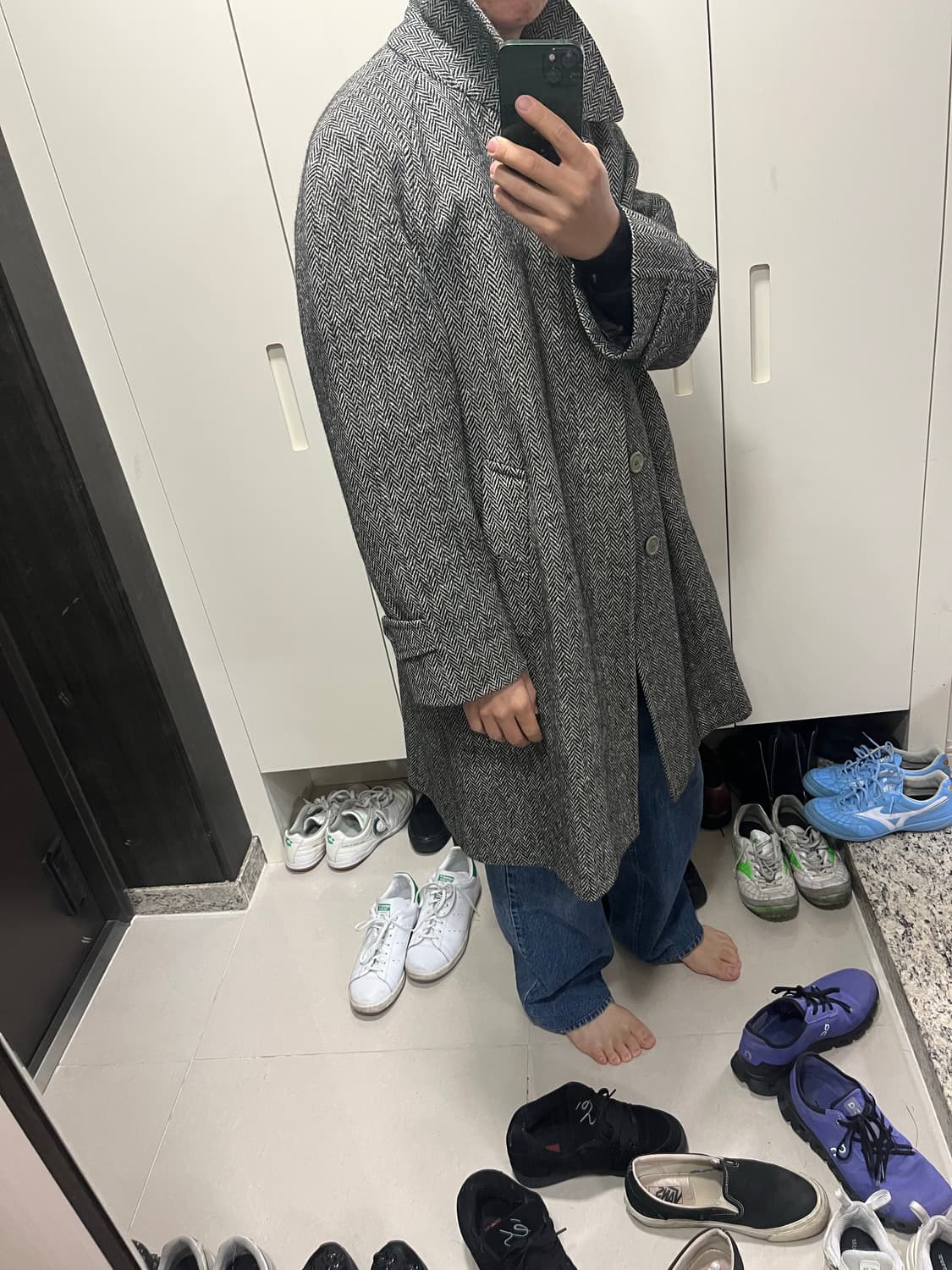 버버리 아이리쉬트위드 코트 상품이미지9