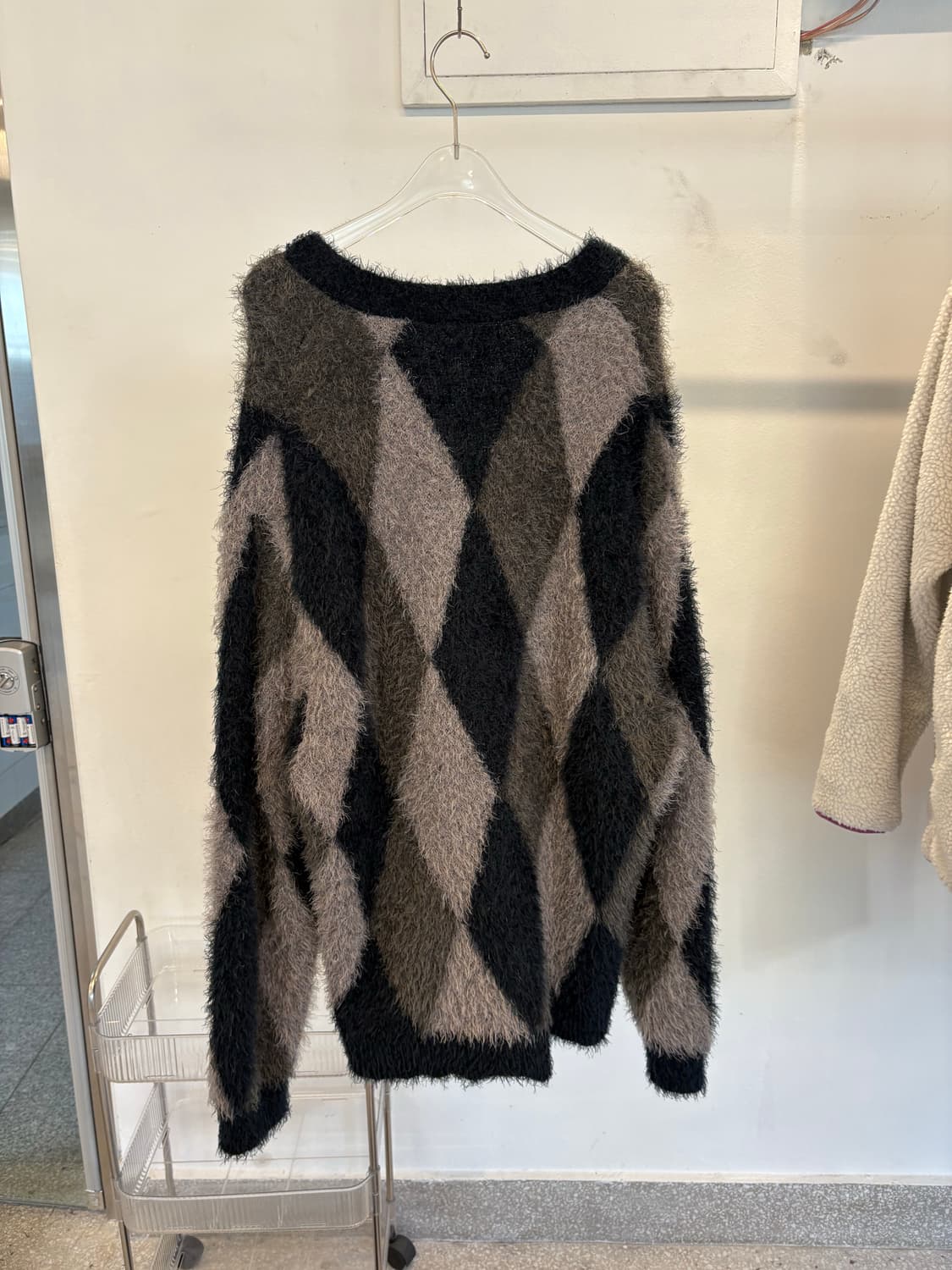 NUMBER (N)ine argyle knit cardigan 상품이미지5