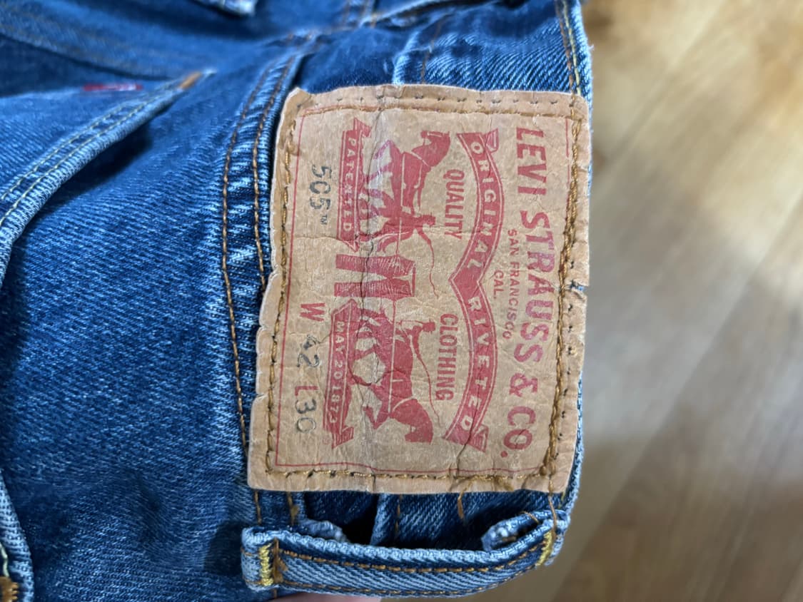 리바이스 빈티지 505 청바지 상품이미지4