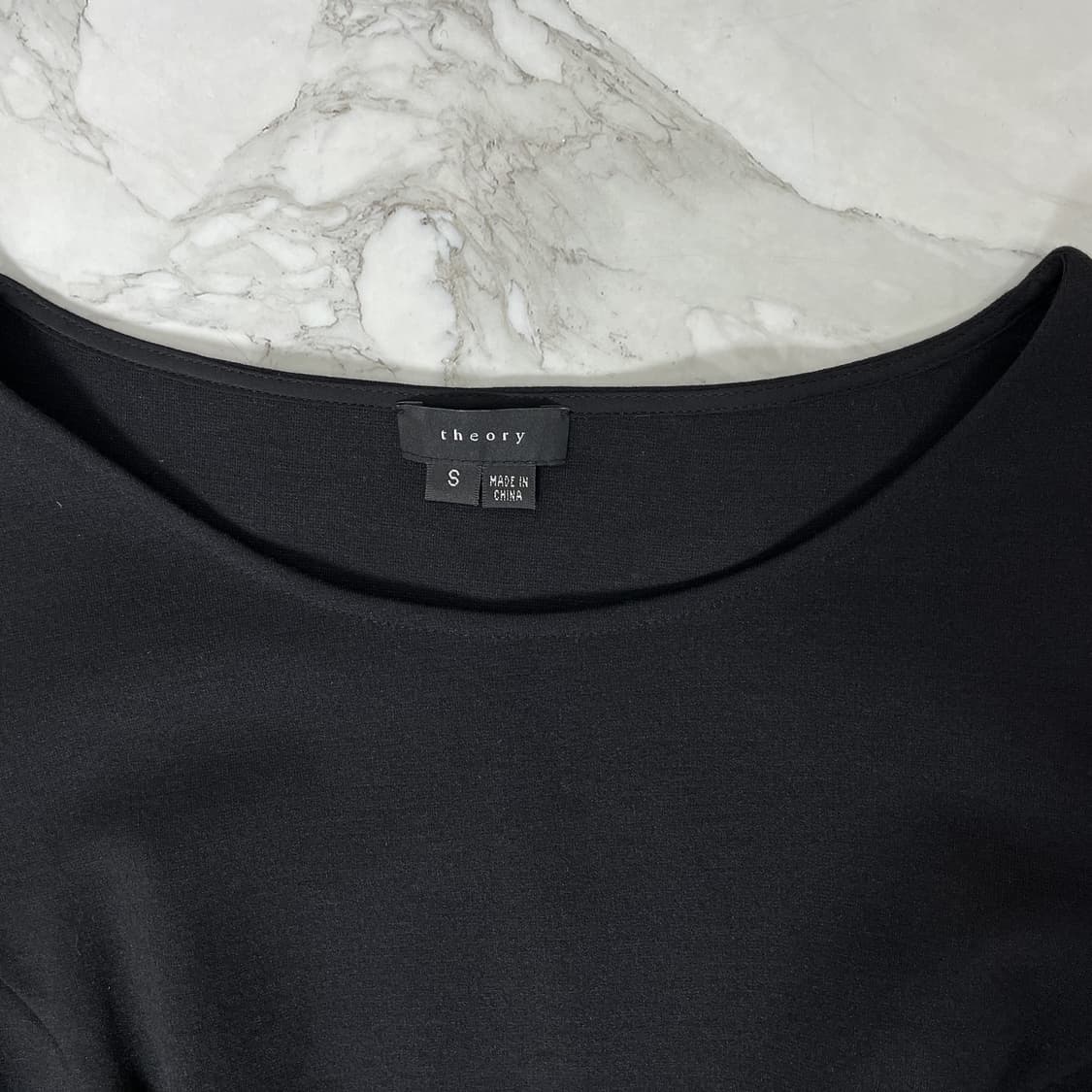 theory 띠어리 블랙 긴팔 S 상품이미지4