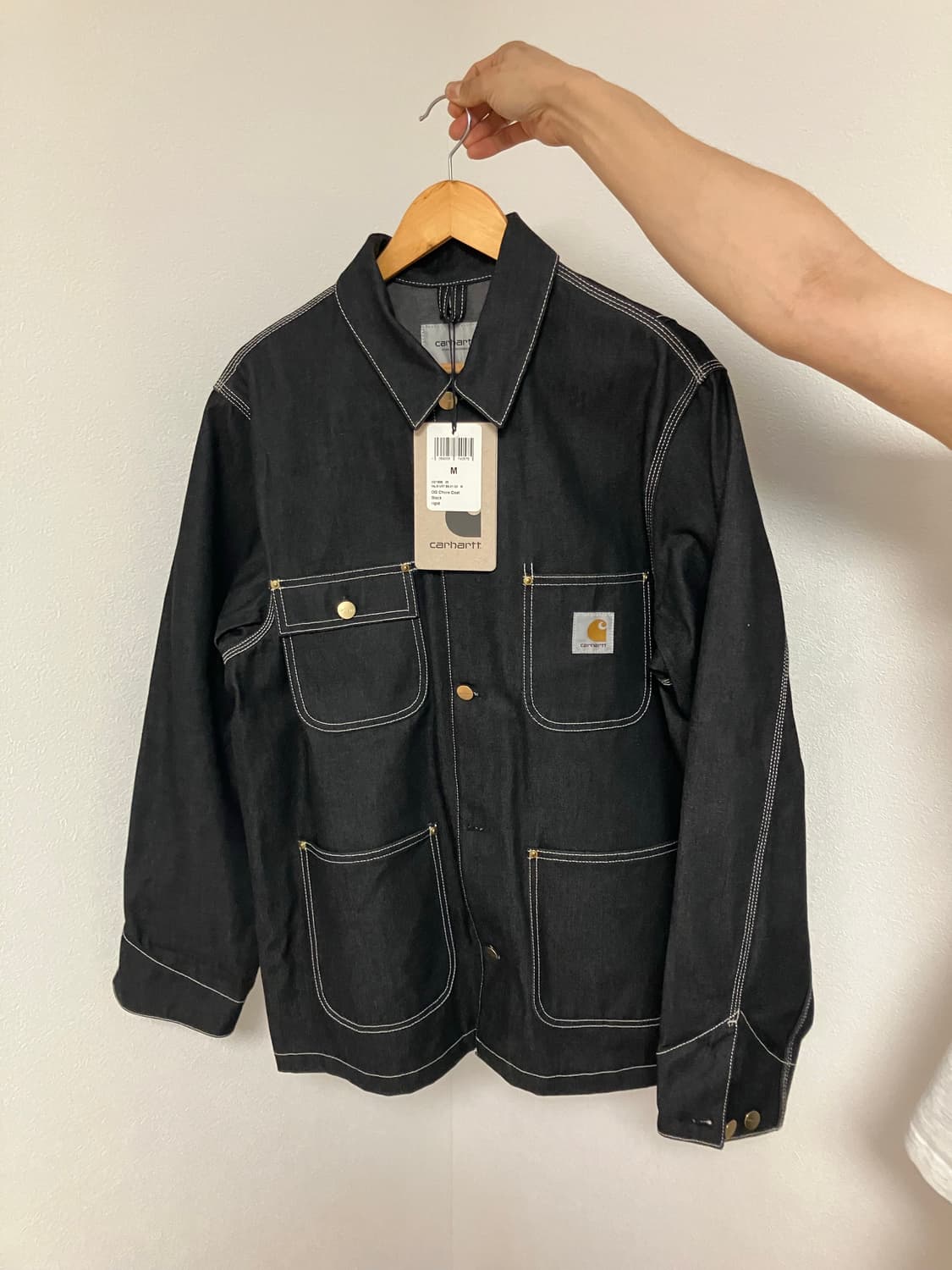 칼하트 OG Chore Coat/Black/M 상품이미지3