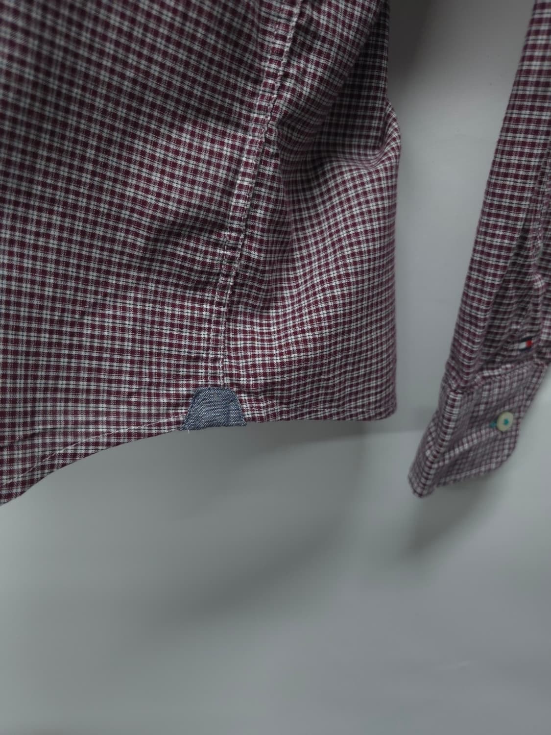 타미힐피거 봄여름 가벼운 체크셔츠 ( 남성M ) 상품이미지10