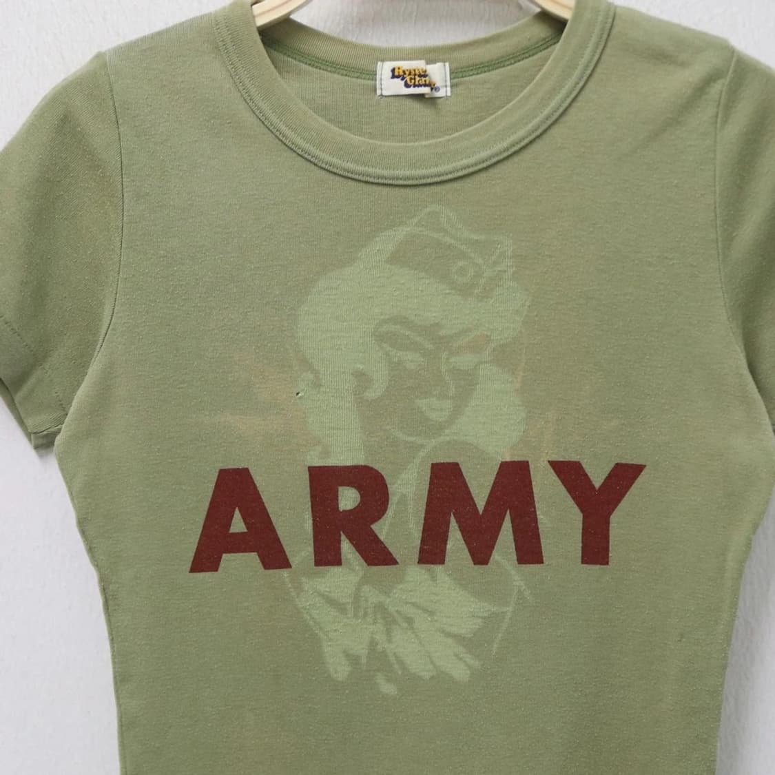 HYSTERIC GLAMOUR green vintage top 상품이미지3