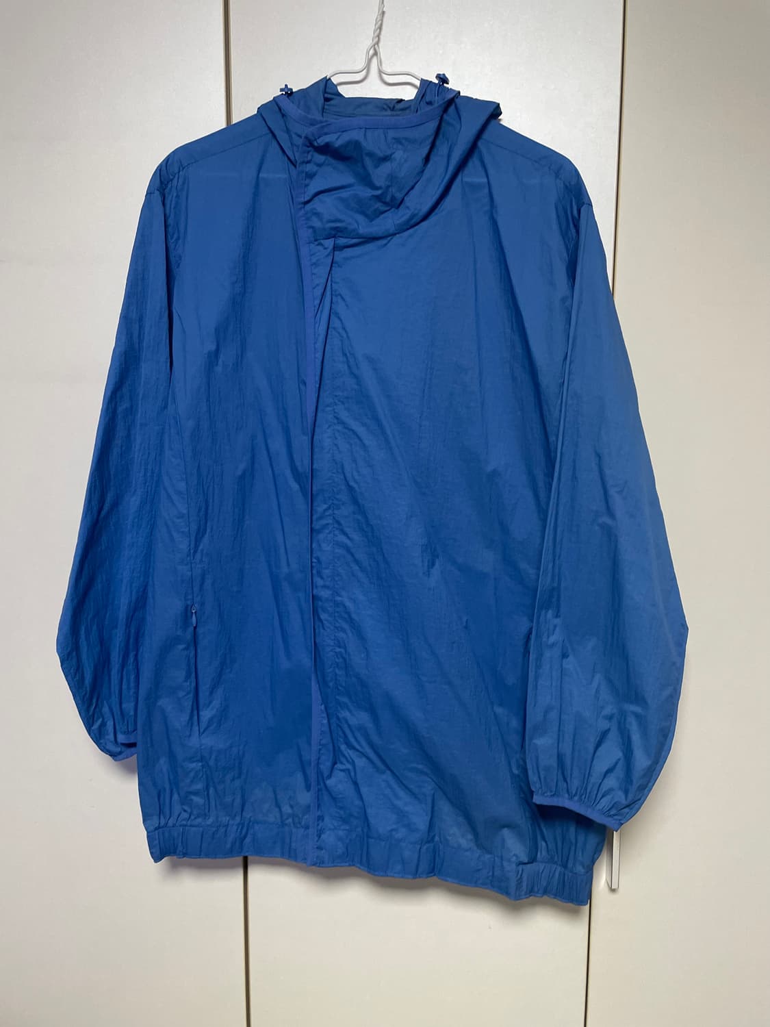 GAP 블루 여성 롱 바람막이 S 상품이미지1