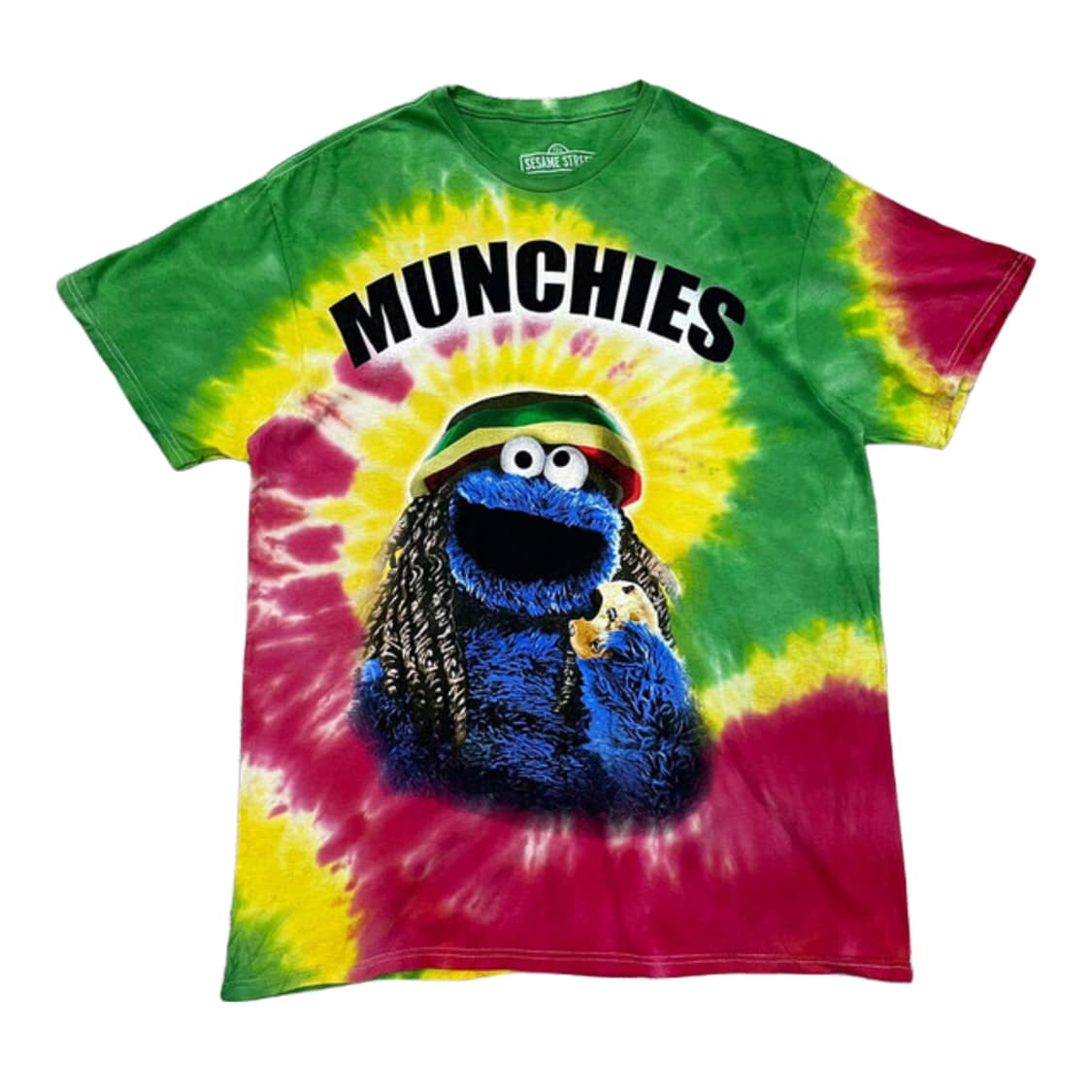 Sesame Street 쿠키몬스터 먼치즈 티셔츠 (L 상품이미지1