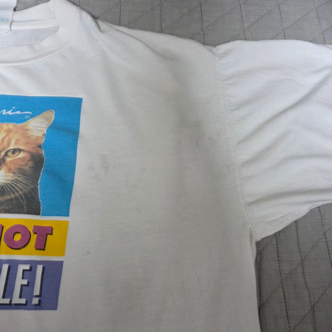 [OS] 빈티지 90s 모리스 고양이 TOO HOT 티셔츠 상품이미지3