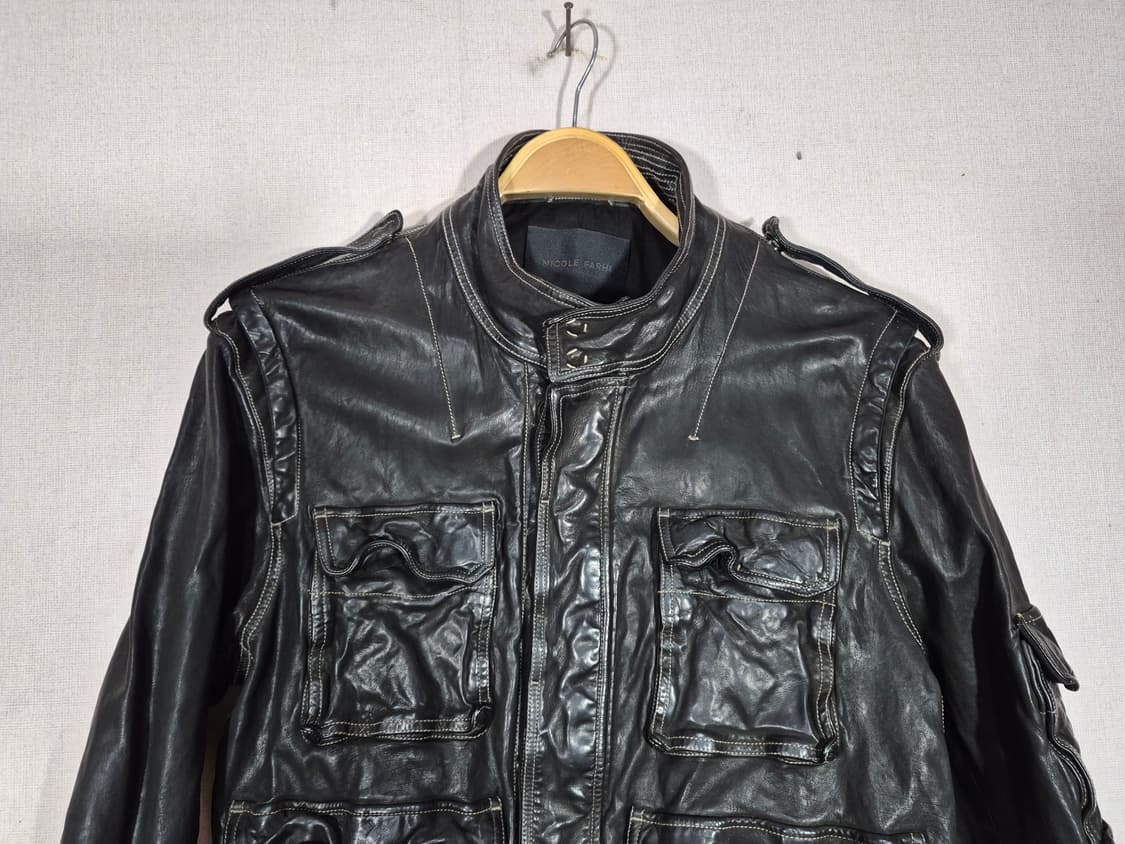 NICOLE FARHI 니콜피리가죽자켓 42(우리95) 상품이미지4