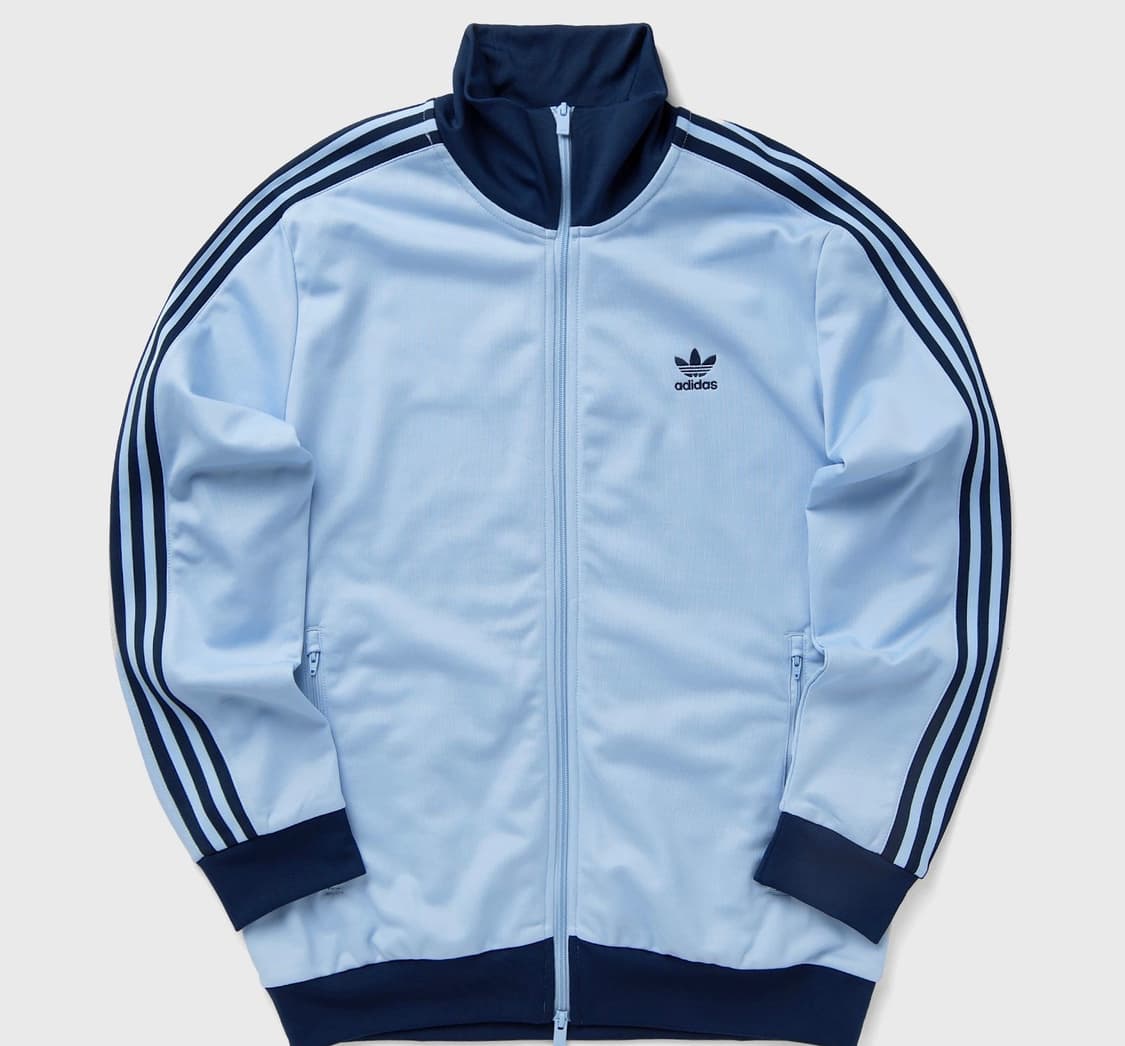 아디다스 클래식 베켄바우어 트랙탑 클리어 스카이 나이트 져지 상품이미지2