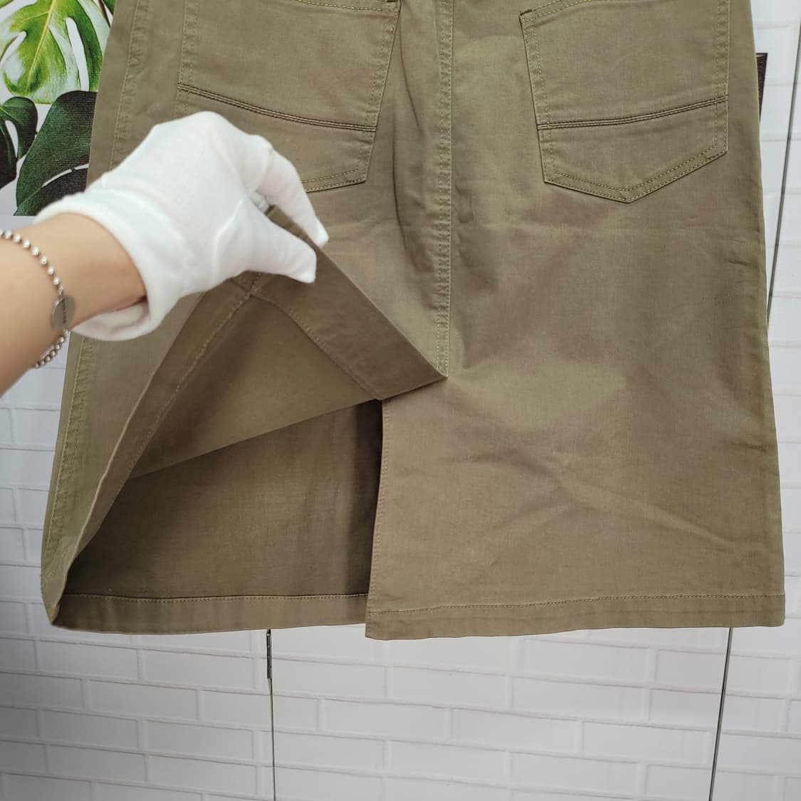 OILILY 오일릴리 자수 미디 스커트 36사이즈 (28인치) 새상품 상품이미지6