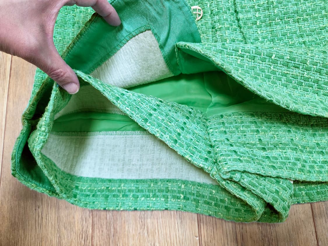 에고이스트(EGOIST) 포켓패치 트위드팬츠 66 새상품 상품이미지7