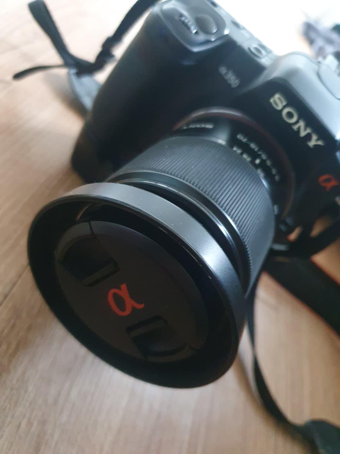 SONY a380 + 38-70 렌즈 + 그립 + 배터리충전기 + 리모콘 상품이미지3