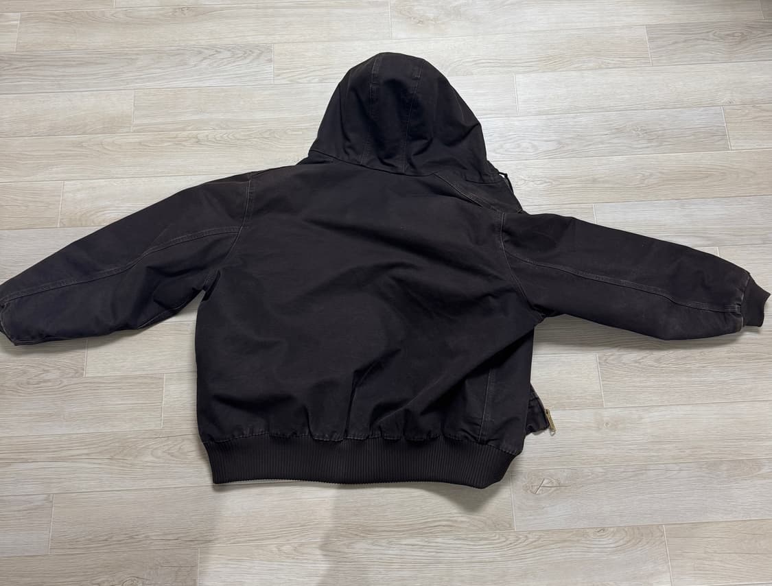 2XL 칼하트 덕 액티브 후드자켓 j130 DKB 다크브라운 상품이미지2