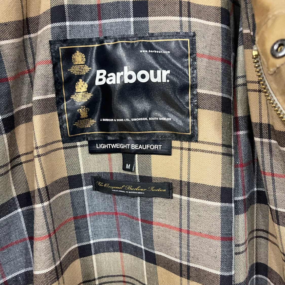 바버 LIGHTWEIGHT BEAUFORT 뷰포트 상품이미지6