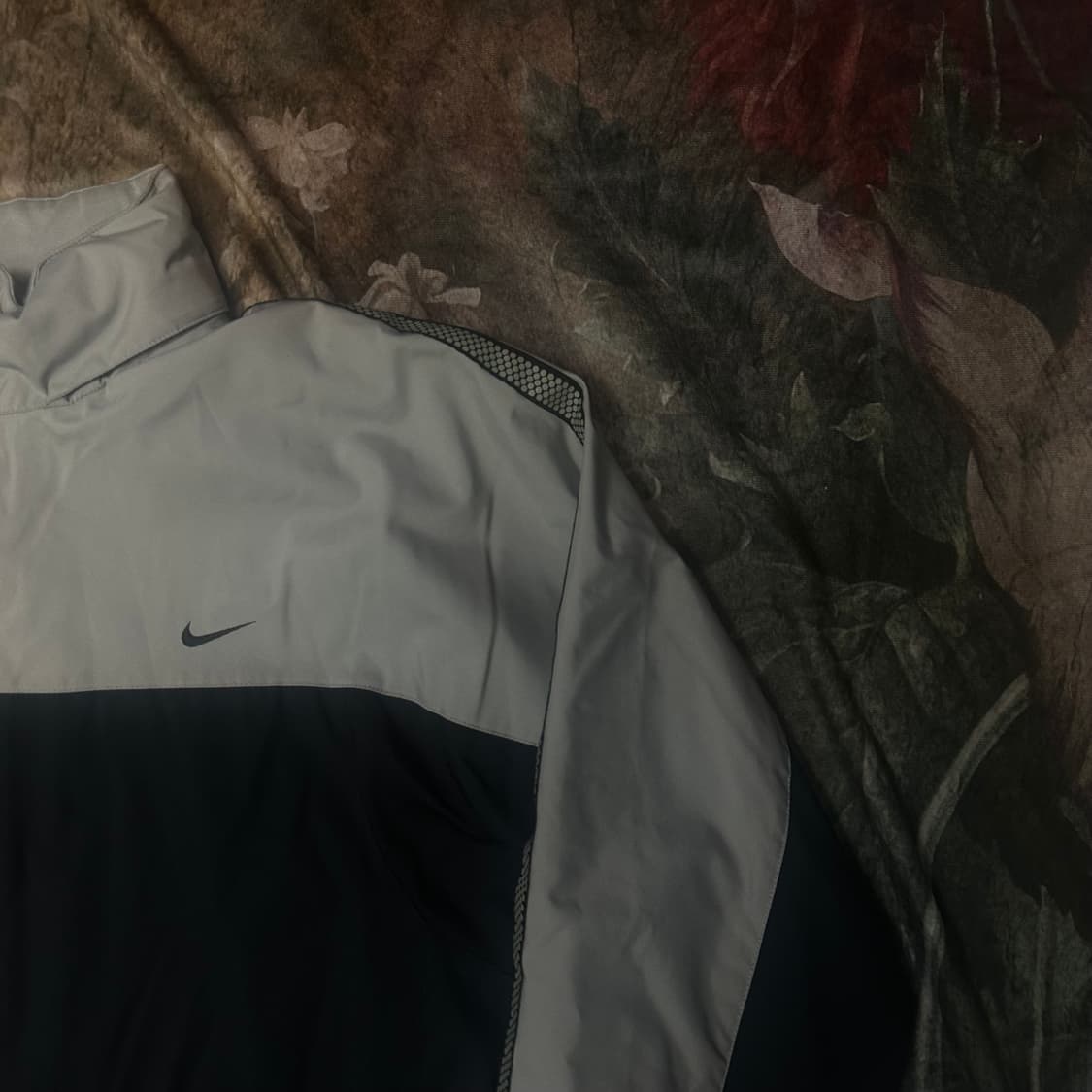 나이키 올드스쿨 그레이 사이드라인 블랙바람막이 110 상품이미지2