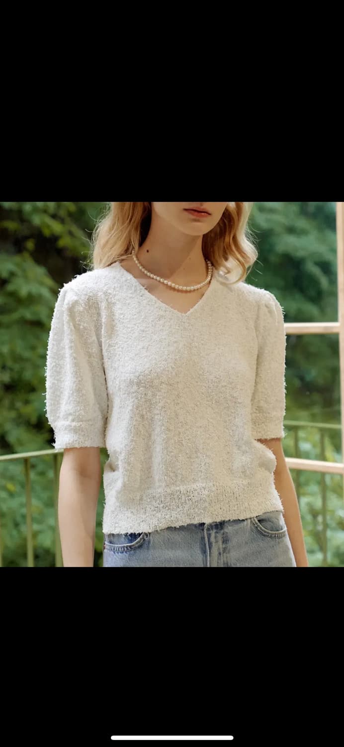 하케쉬 windy 니트 크림 상품이미지1