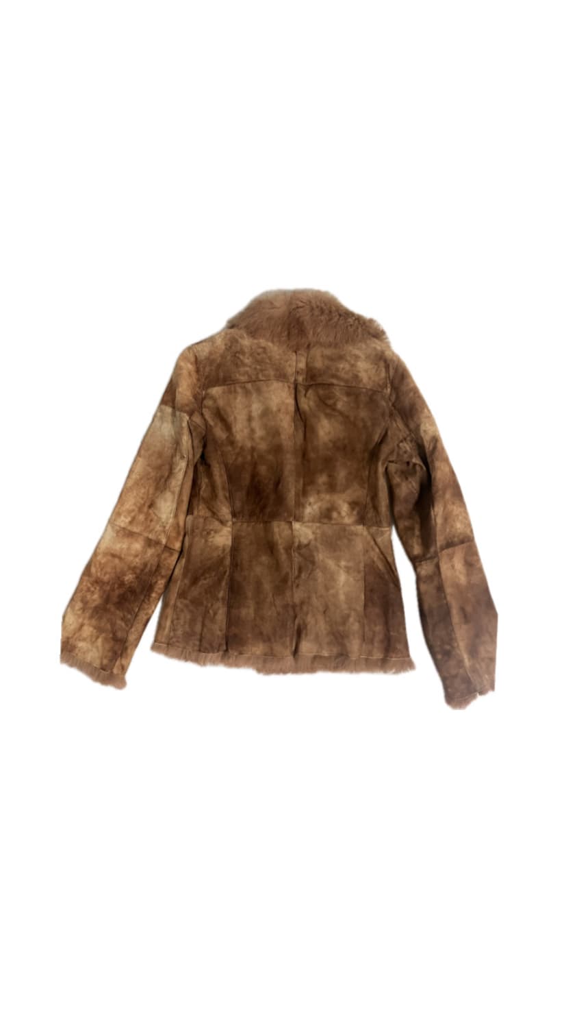 히피 그런지 카키브라운 퍼자켓 상품이미지2