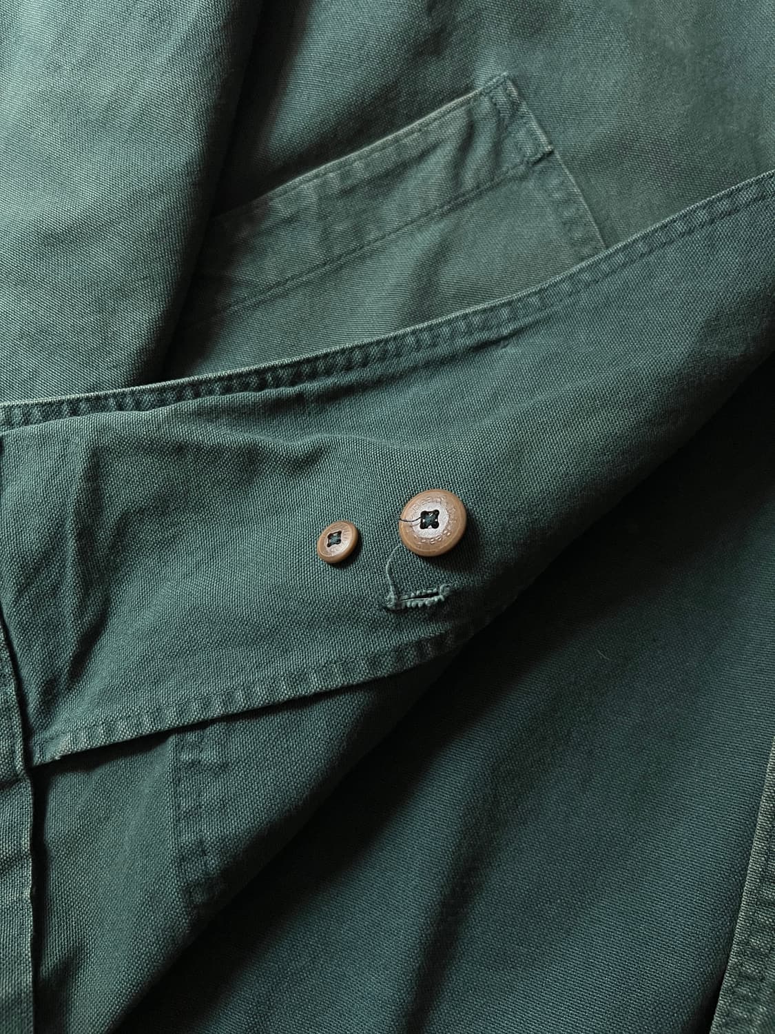 [XL]90's 엘엘빈 Made in USA 빈티지 그린 헌팅 자켓 상품이미지5