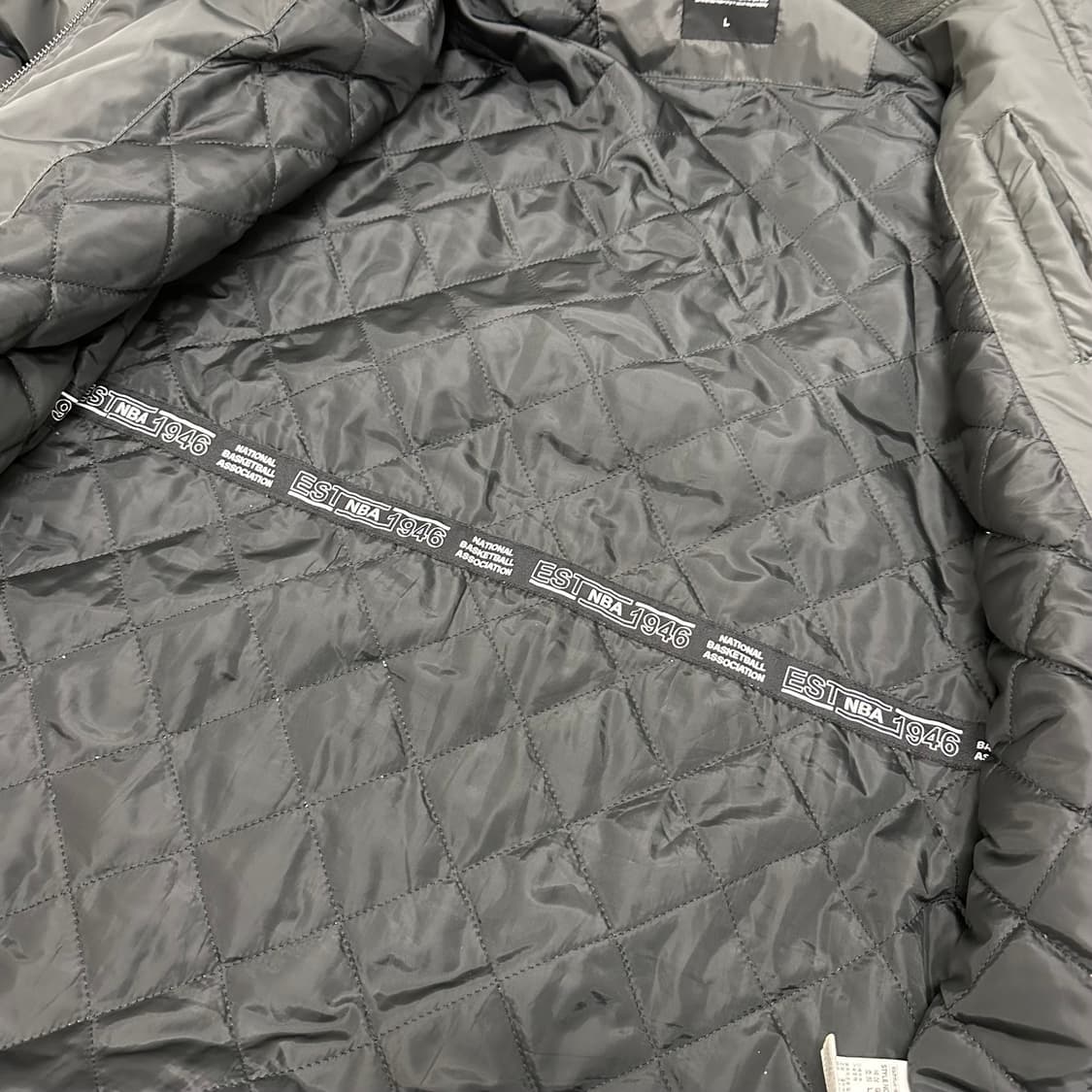 NBA 엔비에이 패딩 롱 항공 점퍼 L 상품이미지9