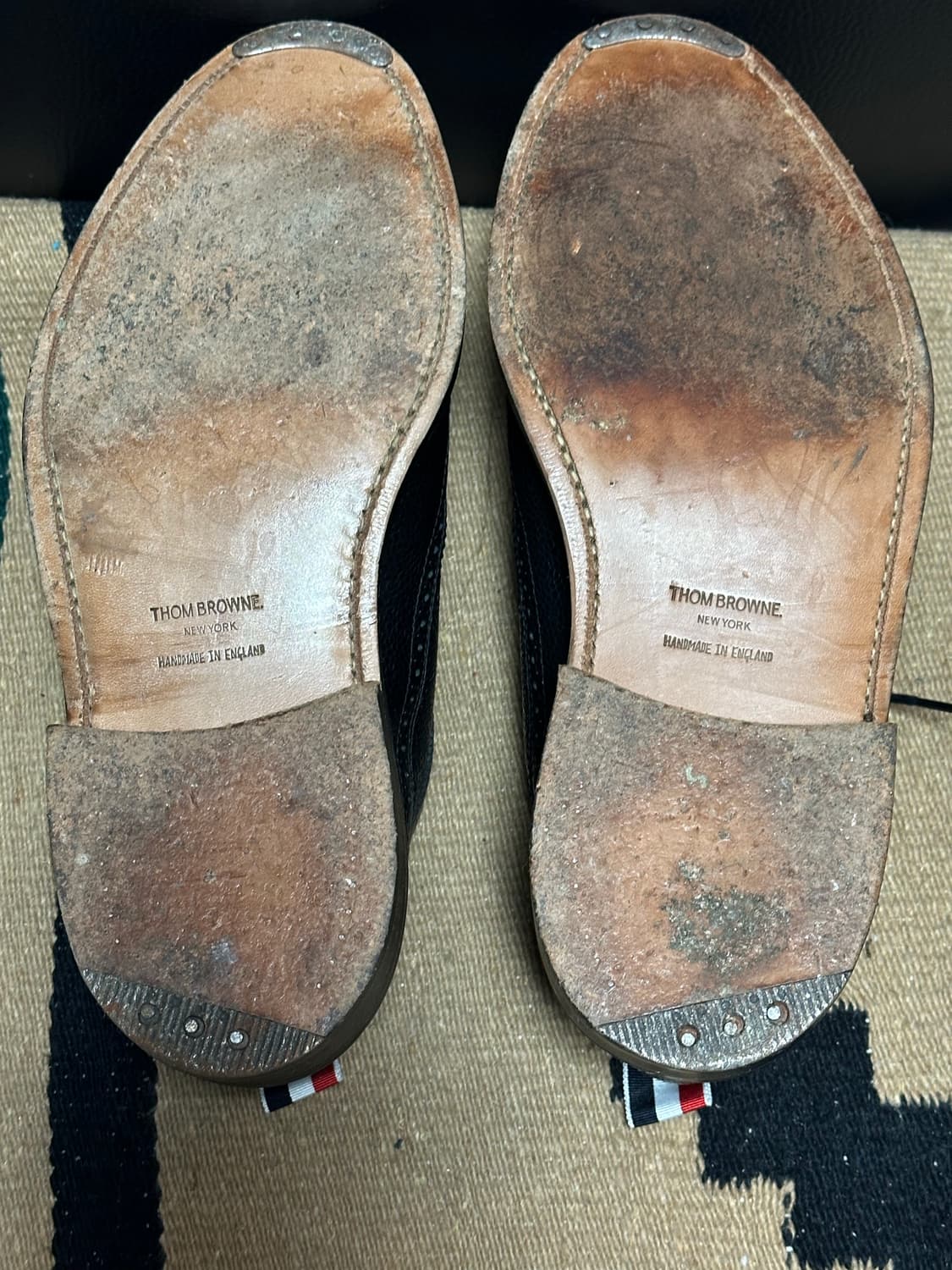 톰브라운 윙팁 홍창 270사이즈 상품이미지3