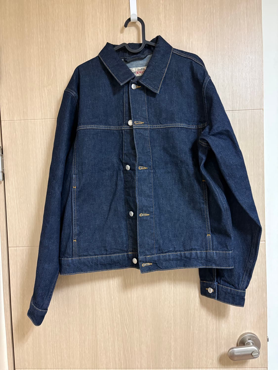 [택 있음] 스투시 데님 트러커 자켓 린스드 인디고  L 상품이미지2