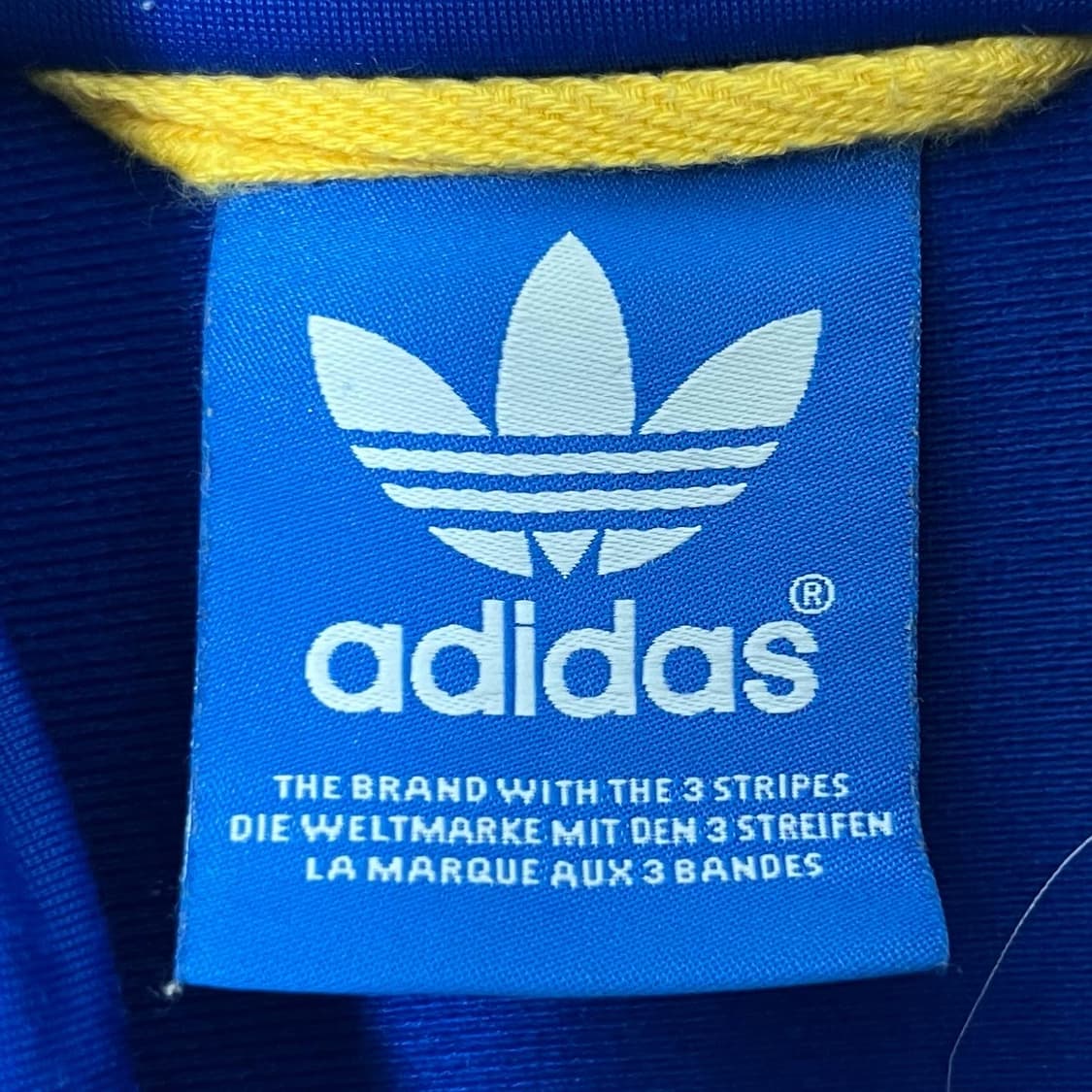 아디다스 블루 패턴 삼선 져지 상품이미지8