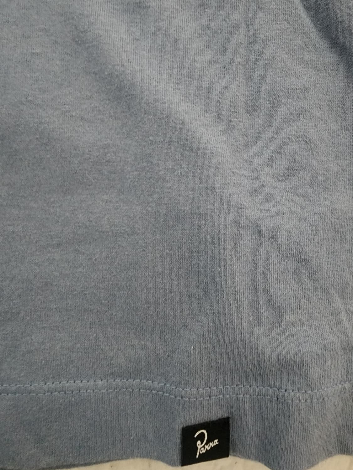 Parra (파라) 듀오톤 스카이블루 티셔츠 XXL 상품이미지8