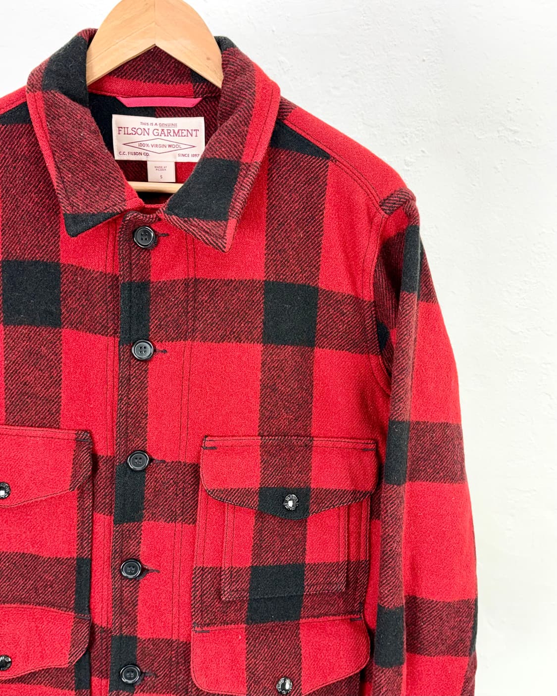 필슨 25fw 맥키노 플레이드 울 셔츠 자켓 상품이미지3