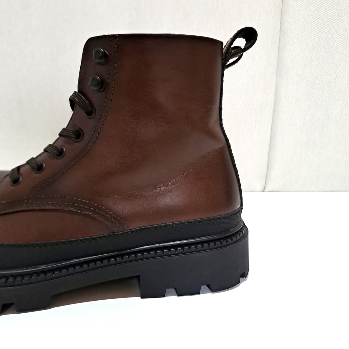 (택포) 자라 리얼레더 레이스업 부츠 285 B439 상품이미지6