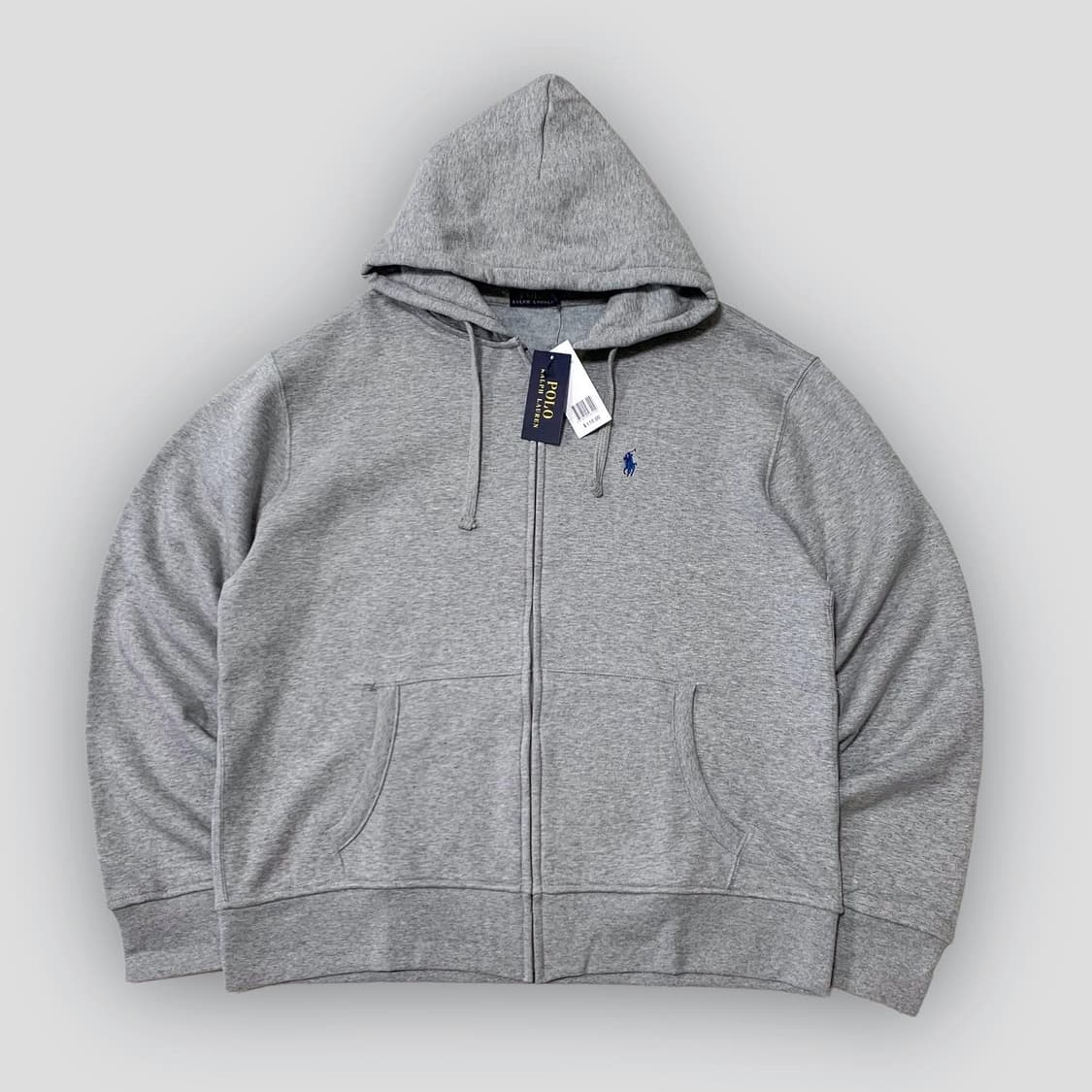 폴로 그레이 후드집업 새상품 XL 105 상품이미지1