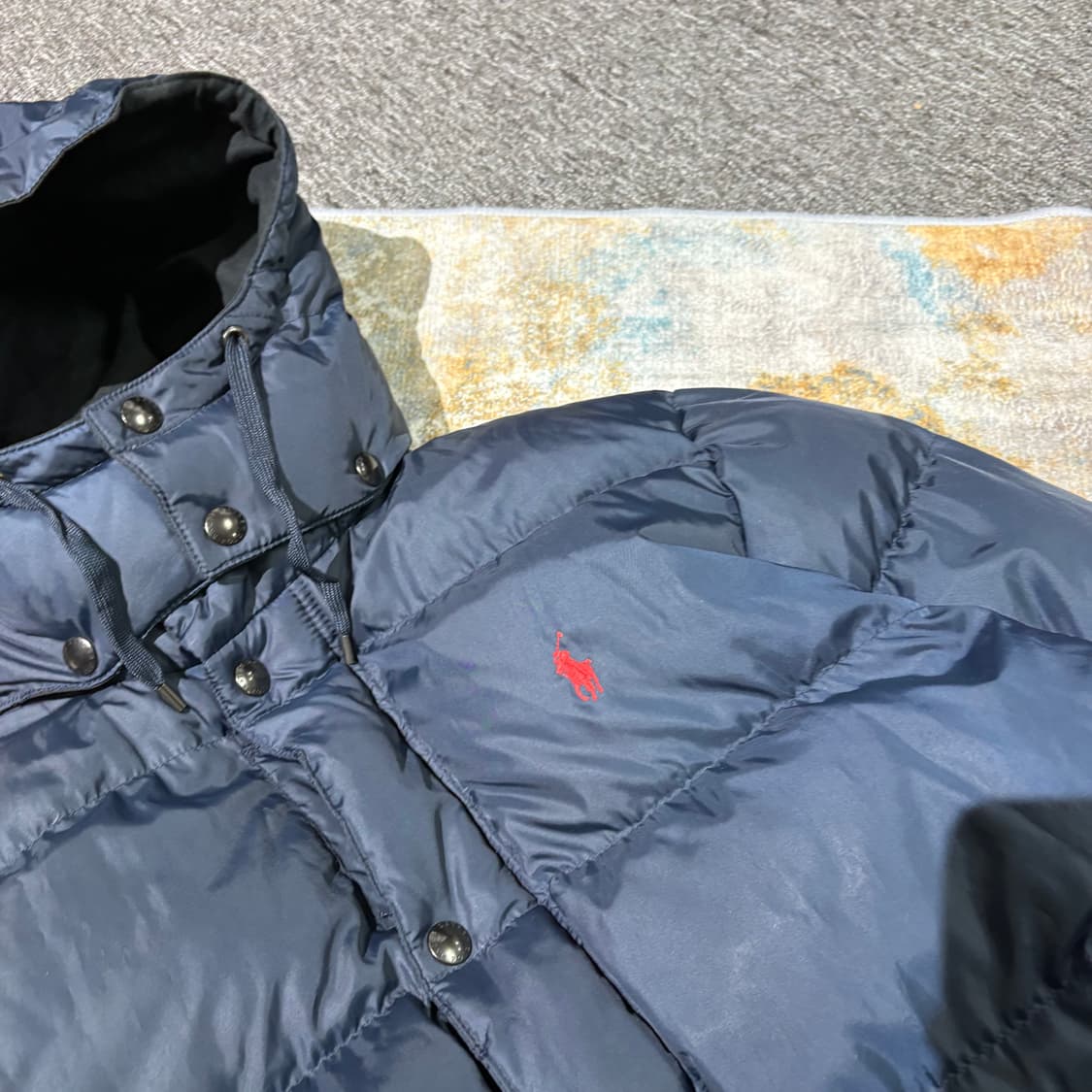 폴로 래드포니 빈티지 후드패딩 상품이미지3
