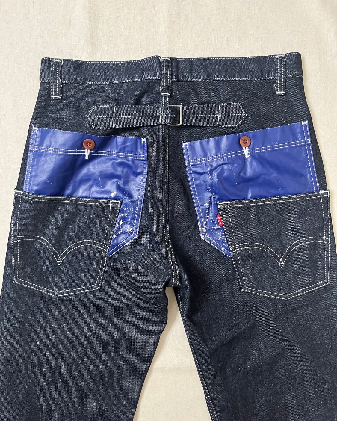 준야와타나베 리바이스 와이드 더블포켓 데님팬츠 junya watanabe 상품이미지6